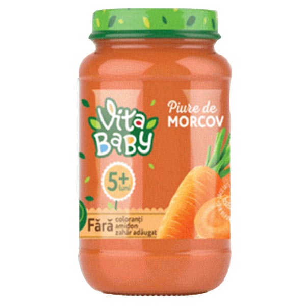 Baby Puree Carrot – 6.35 oz (180gr)